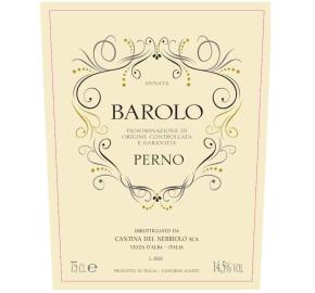 Cantina del Nebbiolo - Barolo Perno label