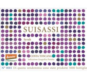 Duemani Suisassi - Syrah label