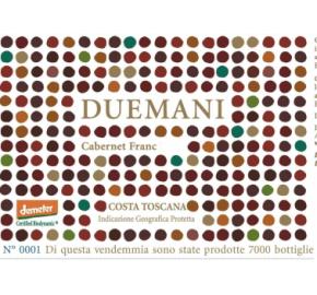 Duemani - Cabernet Franc label