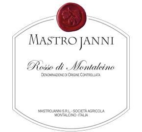 MastroJanni - Rosso di Montalcino DOC label