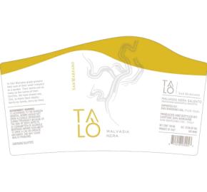 Talo Malvasia Nera Salento label