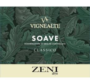 Zeni - Soave Doc Classico Vigne Alte label