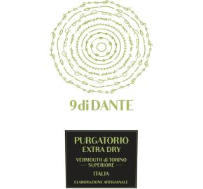 9 di Dante Purgatorio Extra Dry Vermouth label