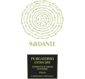 9 di Dante Purgatorio Extra Dry Vermouth label
