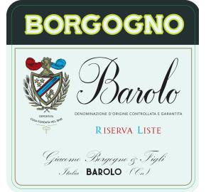 Giacomo Borgogno Riserva Liste label