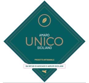 UNICO Amaro Siciliano label