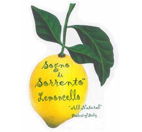 Sogno di Sorrento - Lemoncello label
