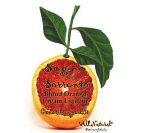 Sogno di Sorrento - Blood Orange Crema di Sanguenello label