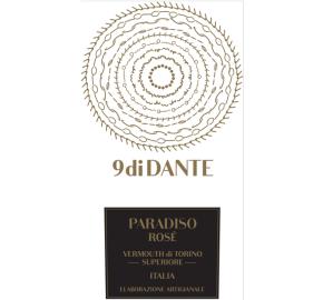 9 di Dante - Paradiso Rose Vermouth label