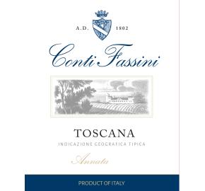 Conti Fassini - Toscana Bianco IGT label