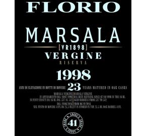 Florio - Marsala Vergine Riserva label