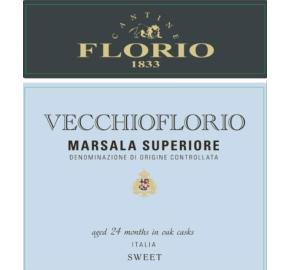 Florio - Vecchioflorio - Marsala Superiore Sweet label