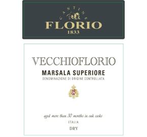 Florio - Vecchioflorio - Marsala Superiore Dry label
