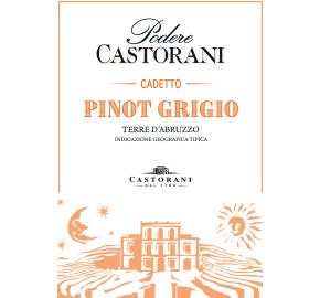 Podere Castorani - Cadetto Pinot Grigio label