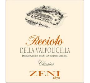 Zeni - Recioto della Valpolicella DOCG label