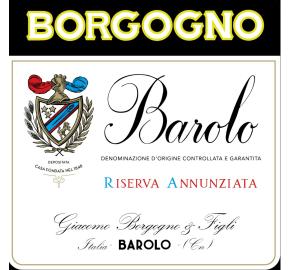 Giacomo Borgogno - Annunziata Riserva label
