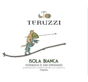 Teruzzi - Isola Bianca Vernaccia di San Gimignano DOCG label