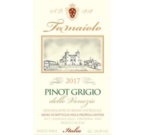Tomaiolo - Pinot Grigio label