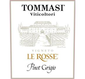 Tommasi - Le Rosse - Pinot Grigio label