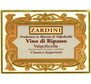 Zardini - Valpolicella - Ripasso label