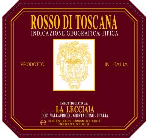 La Lecciaia - Rosso Di Toscana label