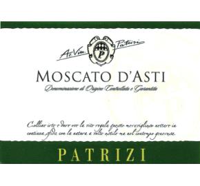 Patrizi - Moscato D'Asti label