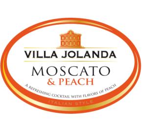 Villa Jolanda - Moscato and Peach label
