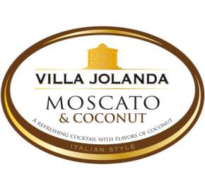 Villa Jolanda - Moscato and Coconut label