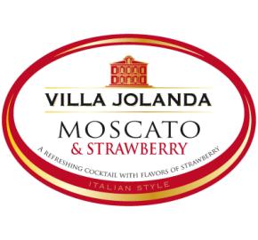 Villa Jolanda - Moscato and Strawberry label