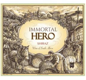 Immortal Hero - Shiraz label