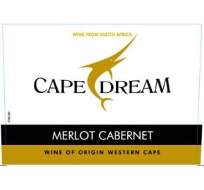 Cape Dream - Merlot Cabernet label