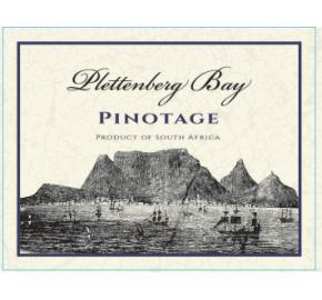 Plettenberg Bay - Pinotage label