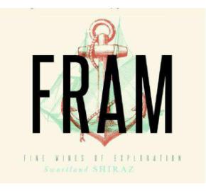 FRAM - Shiraz label