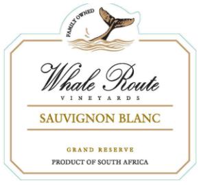 Whale Route - Sauvignon Blanc label