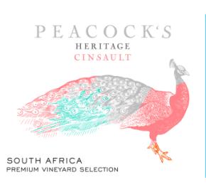 Peacock's Heritage - Cinsault label