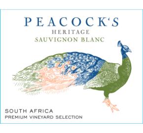 Peacock's Heritage - Sauvignon Blanc label