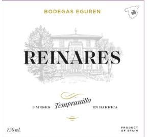 Bodegas Eguren - Reinares Tempranillo label