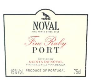 Quinta Do Noval - Fine Ruby Port label