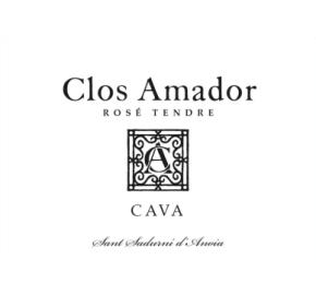 Clos Amador - Rose Tendre label