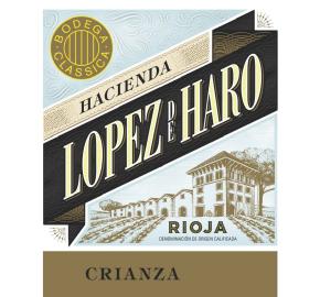 Hacienda Lopez de Haro - Crianza label