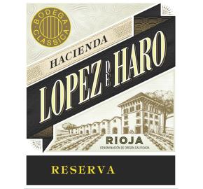 Hacienda Lopez de Haro - Reserva label