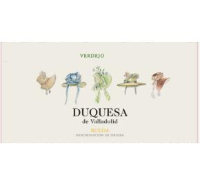 Duquesa de Valladolid - Rueda Verdejo label