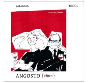 Angosto label