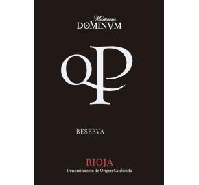 Dominum QP - Reserva Rioja label