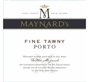 Maynard's - Fine Tawny Porto label