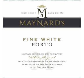 Maynard's - Fine White Porto label
