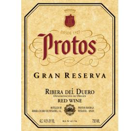 Protos - Gran Reserva label