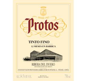 Protos - Tinto Fino label