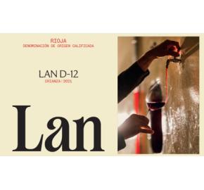 Bodegas LAN - D-12 Crianza label