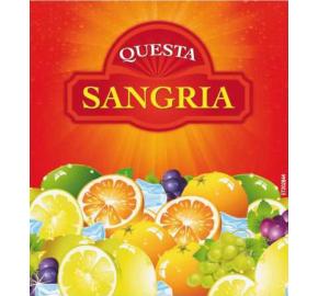 Questa - Sangria label